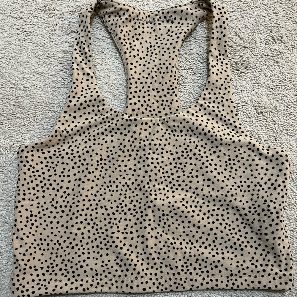 Abercrombie Soft AF collection cropped tank top